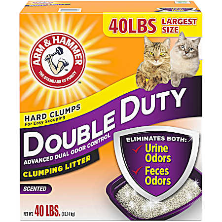 Double Duty Clumping Cat Litter