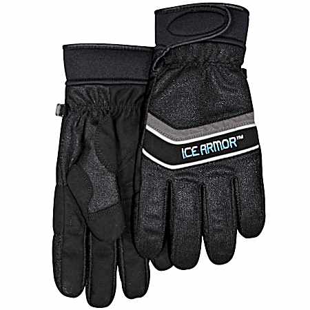 Adult Black Edge Waterproof Gloves