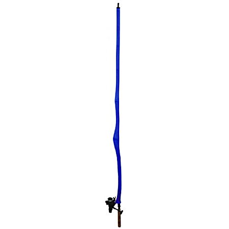 Blue & Black Baitcast Rod Sock