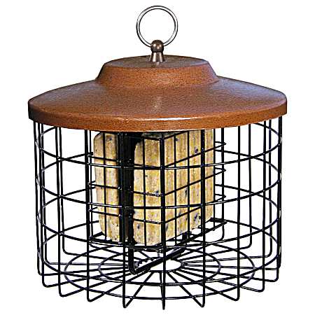 Double Suet Cage Squirrel-Proof Bird Feeder