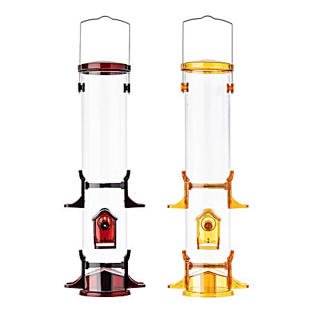 Jumbo Thistle Finch Feeder Wild Bird Feeder - Assorted
