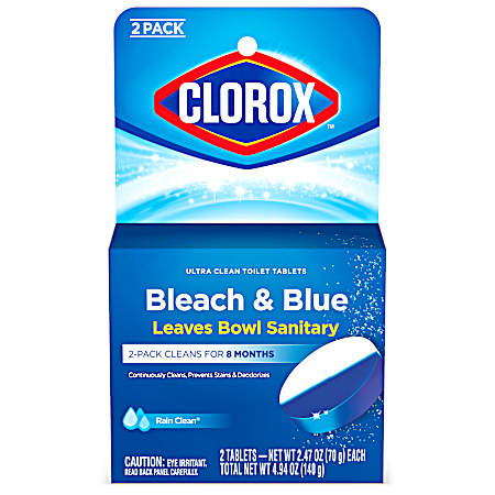 Automatic Toilet Bowl Cleaner Bleach & Blue- 2 Pk.