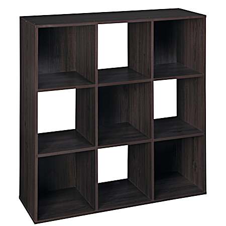 Cubeicals 9-Cube Organizer - Espresso