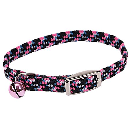 Neon Pink Kitten Safety Collar w/ Bell