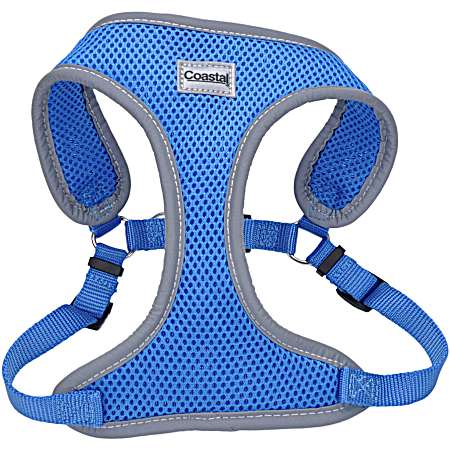 Comfort Soft Reflective Wrap Adjustable Mesh Dog Harness