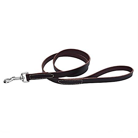 3/4 in x 4 ft Latigo Leather Dog Leash