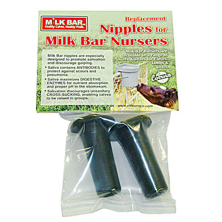 Milk Bar Replacment Nurser Nipples