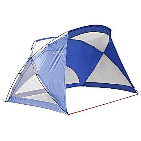 9 ft x 6 ft Blue Polyester Sport Shelter
