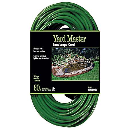 16/3 SJTW Green Outdoor Extension Cord
