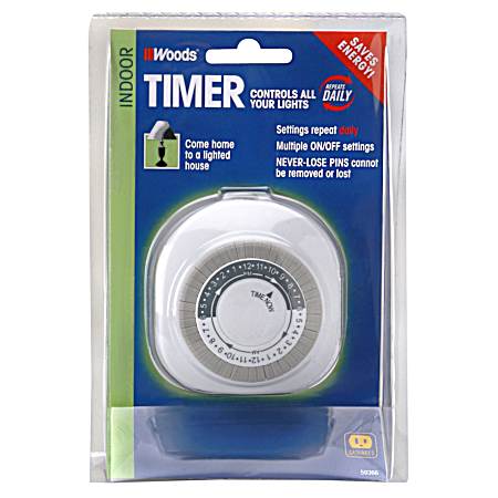 Indoor 24-Hour Timer
