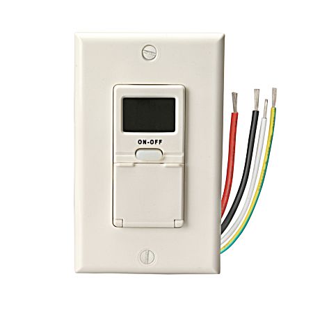 In-Wall 7-Day Digital Programmable Timer