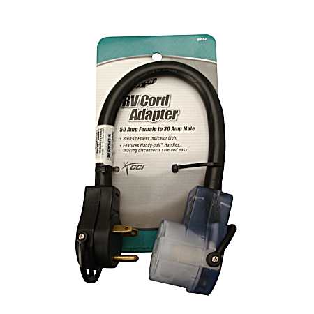 RV Cord Adapter - 50F-30M