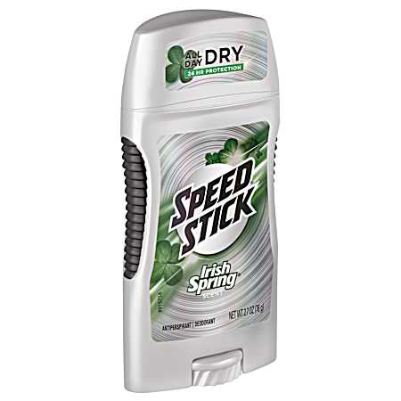 2.7 oz Irish Spring Scent Antiperspirant & Deodorant