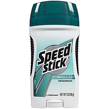 3 oz Men's Regular Scent Stick Deodorant