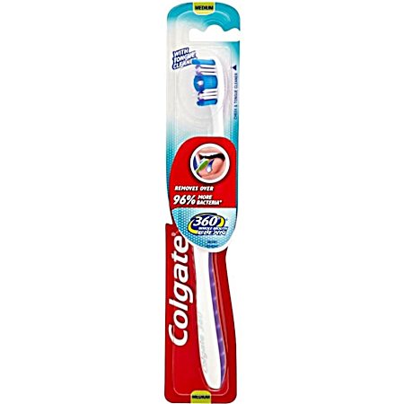 360 Whole Mouth Clean Medium Toothbrush
