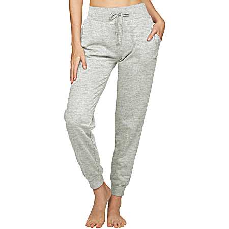 Women's Grace Vanilla Cream Mid-Rise Joggers