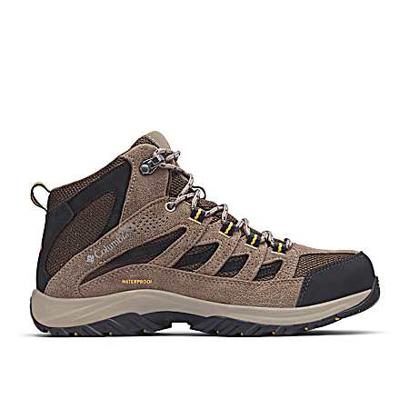 Men's Cordovan/Squash Crestwood Mid Hiking Boots