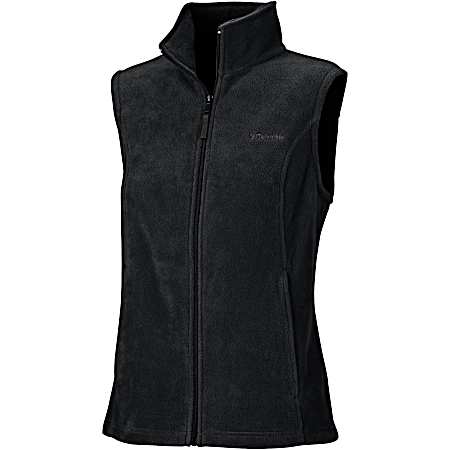 Women's Benton Springs Black Full Zip Vest