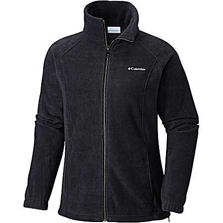 Women's Benton Springs Black Full Zip Fleece Jacket