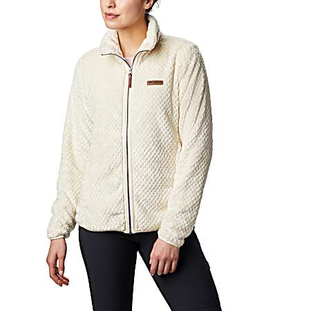 Women's Fireside II Chalk Sherpa Full Zip Jacket