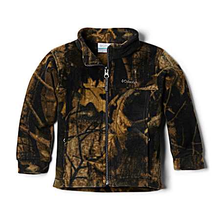 Toddler Boys' Zing III Timberwolf Printed Full Zip Fleece Jacket