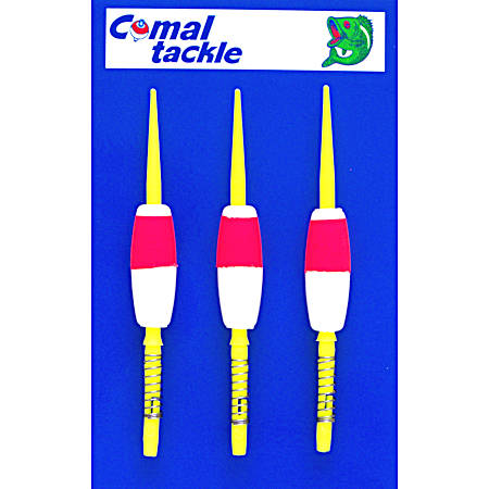 Non-Weighted Cigar Spring Stick Floats - 1-1/2 In.