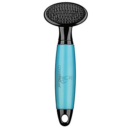 Blue Soft Slicker Brush for Cats