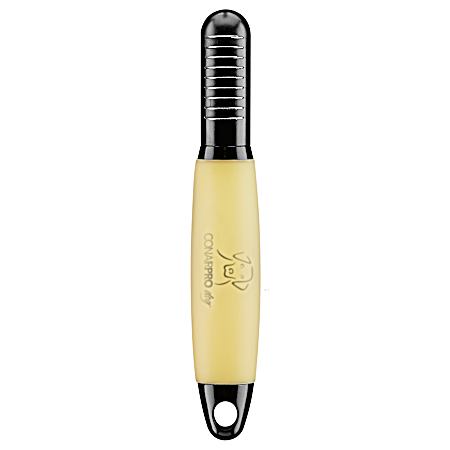 Yellow Dematting Rake for Dogs