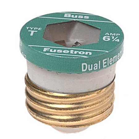 Fuses 'T' Base 6-1/4 Amp