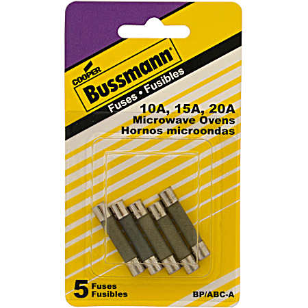Microwave Oven Fuse Ast 10, 15, 20 Amp