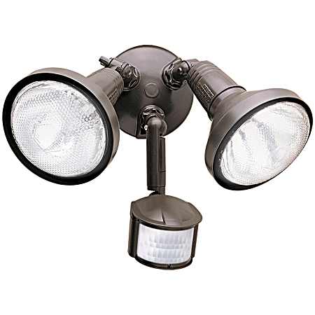 Bronze 180-Degree Motion PAR Security Floodlight