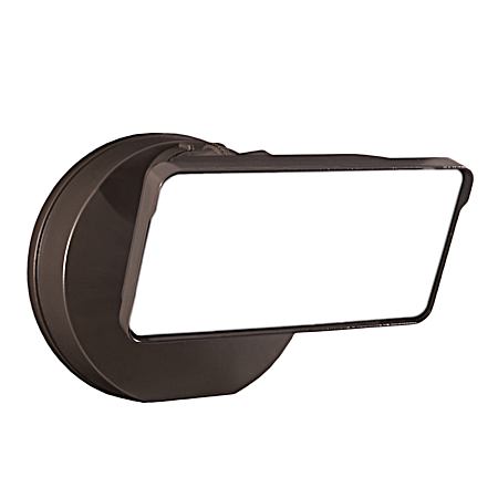 Bronze LED 3000 Lumens Single Head Dusk-to-Dawn Floodlight
