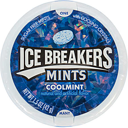 1.5 oz Cool Mint Hard Candy Tin