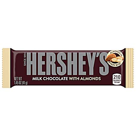 1.4 oz Almond & Milk Chocolate Candy Bar