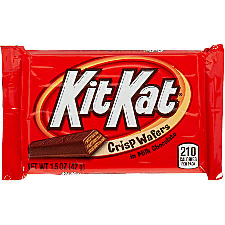 1.5 oz Chocolate & Crispy Wafers Candy Bar