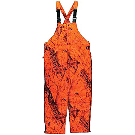 Men's Deer Hunter Naked North/Blaze Orange Heavyweight Bibs