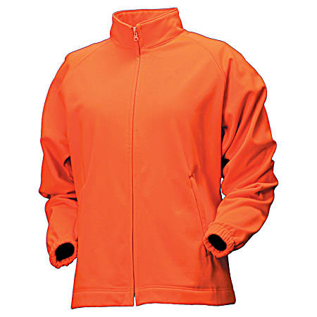 Men's Deep Woods Blaze Orange Fleece Jacket