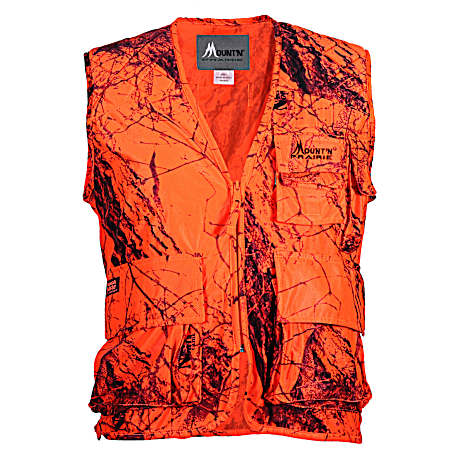 Men's Naked North/Blaze Orange Sneaker Vest