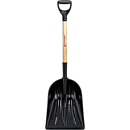 #12 Black Poly Scoop Shovel