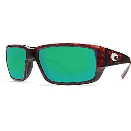 Adult Fantail Green Mirror 580P Polarized Sunglasses