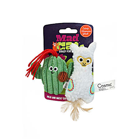 Lucky Llama Cat Toys - 2 Pk