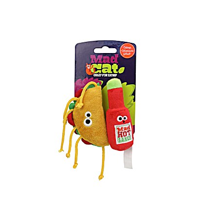 Taco Tuesday Cat Toys - 2 Pk