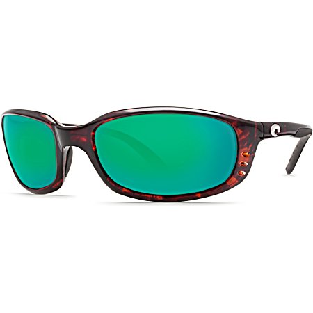 Adult Brine Green Mirror 580G Polarized Sunglasses