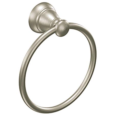 Brushed Nickel Banbury Towel Ring