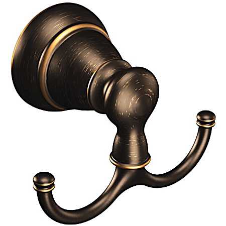 Mediterranean Bronze Banbury Double Robe Hook
