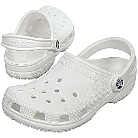 Women's Classic White Clogs