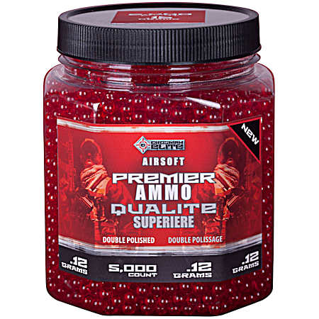 Premier Ammo .12 Gr Airsoft BBs - 5,000 Ct