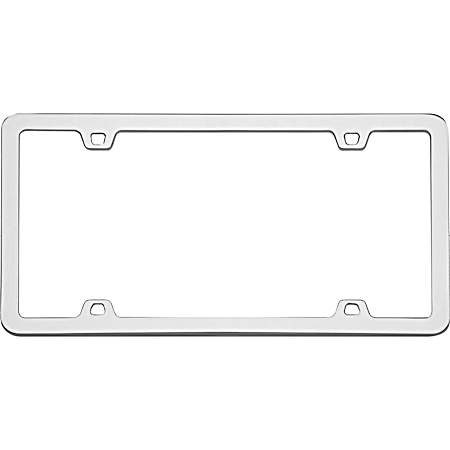 Chrome Neo License Plate Frame