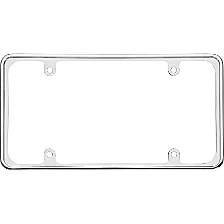 Chrome Perimeter License Plate Frame