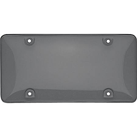 Smoke Tuf Bubble Shield License Plate Frame
